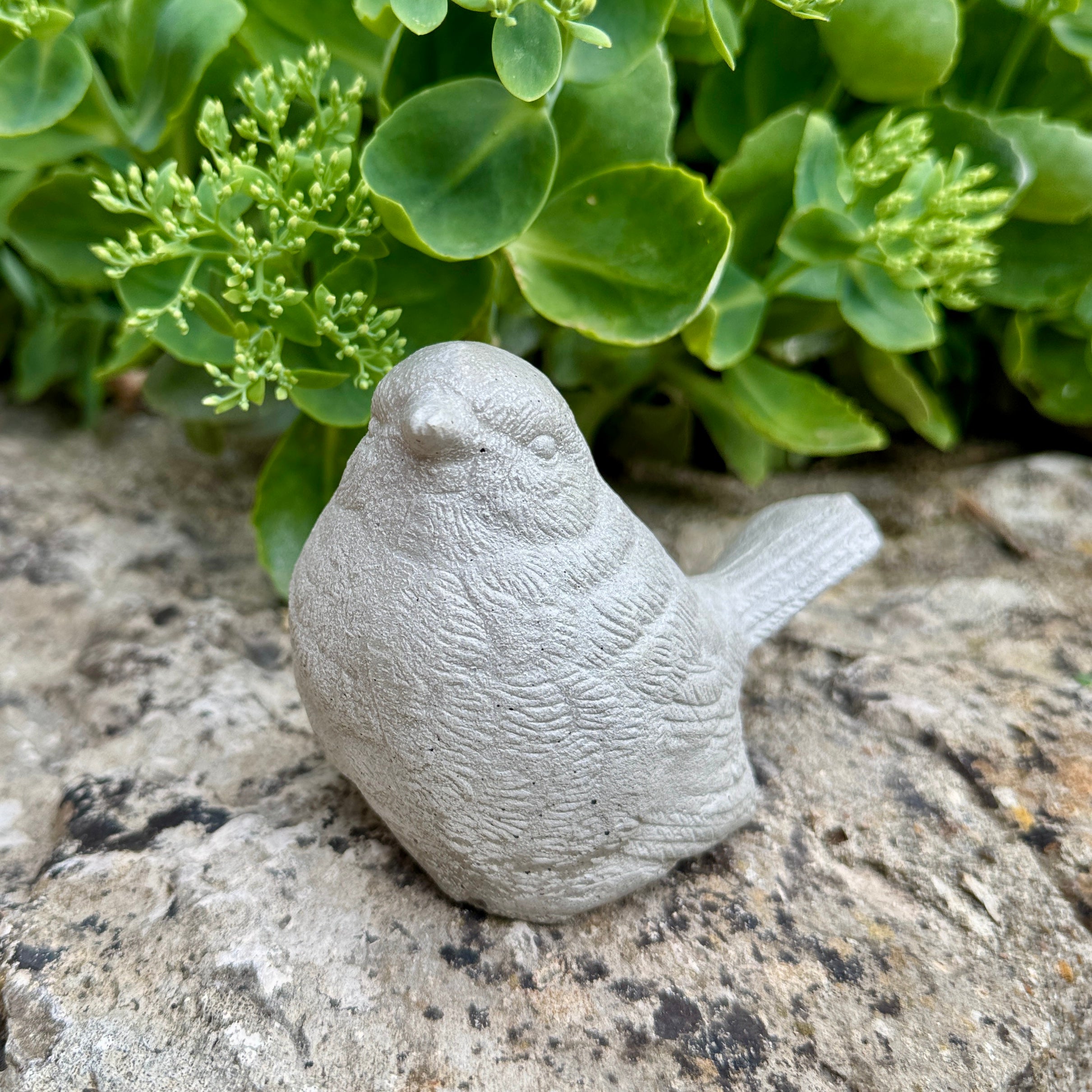 Oiseau-Décoration en béton Artisanal