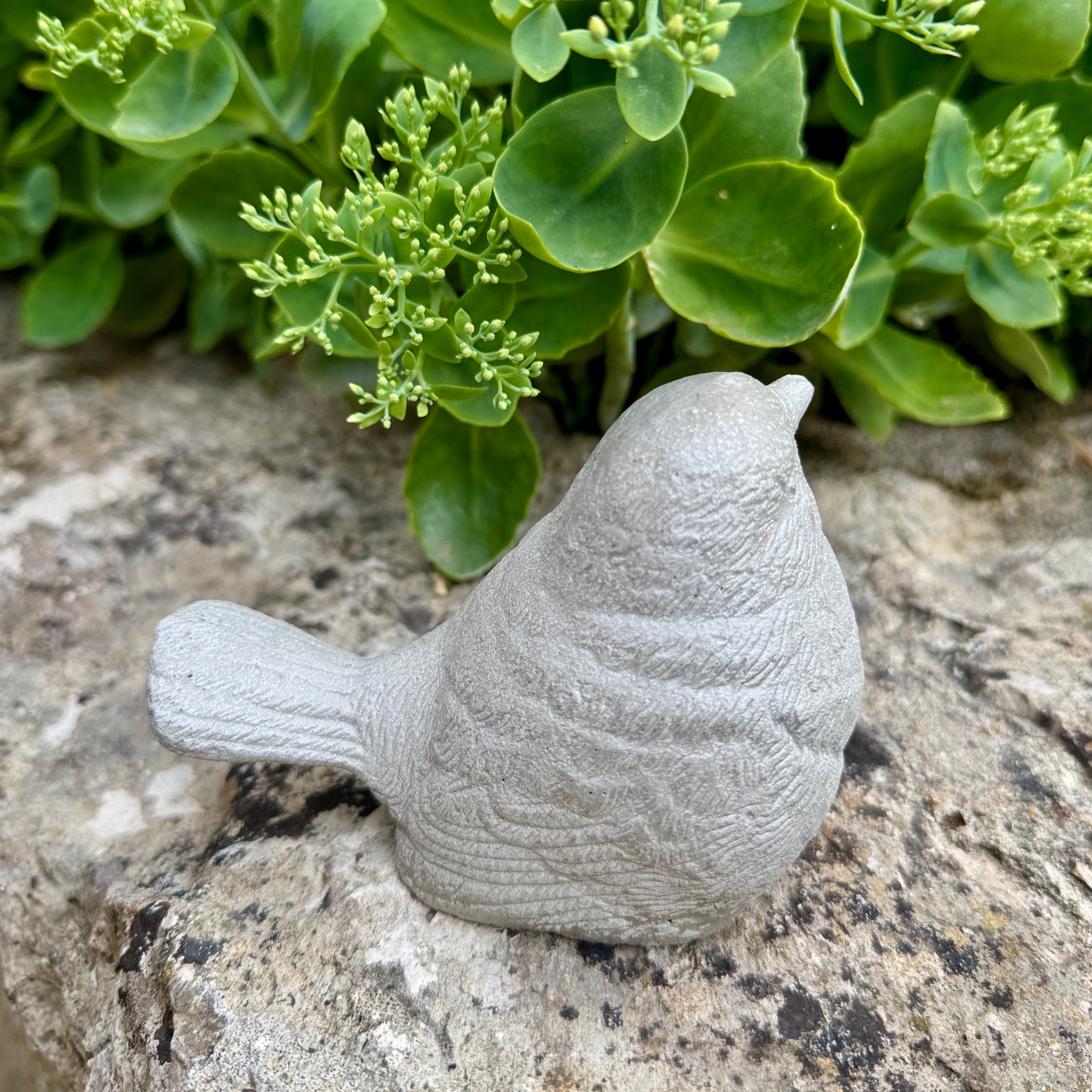 Oiseau-Décoration en béton Artisanal