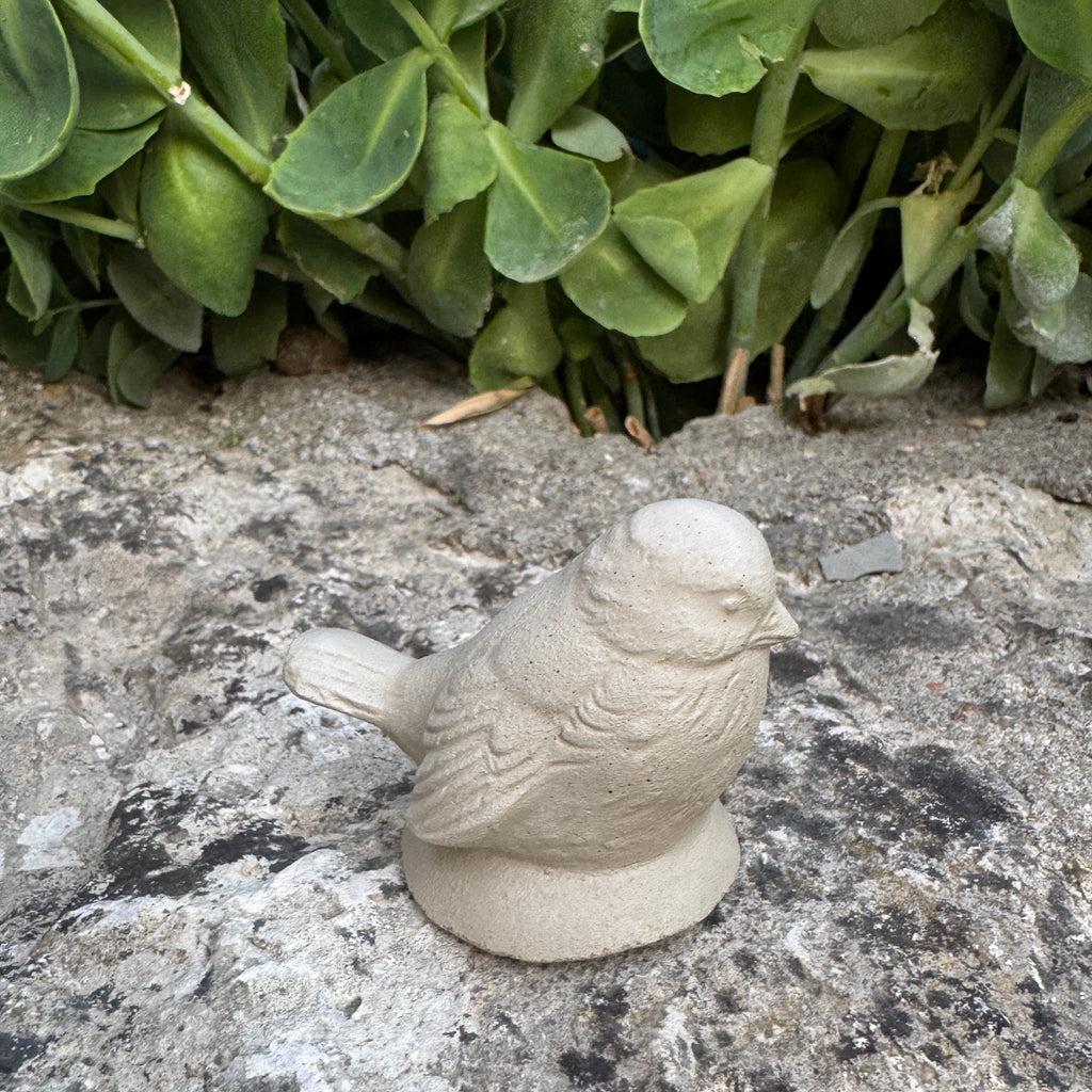 Petit Oiseau-Décoration en béton Artisanal